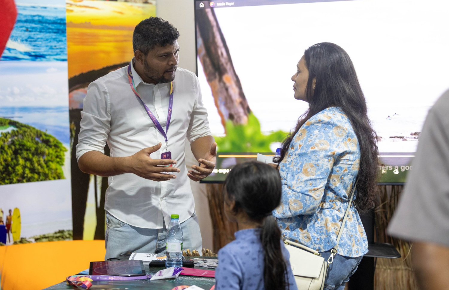 ޓްރެވެލް ގާއީޒްގެ ފަރާތުން އިންތިޒާމުކޮށްގެން ކުރިއަށްގެންދާ "ރަށު އެކްސްޕޯ 2025" ހުޅުމާލޭ ސެންޓްރަލް ޕާކުގައި ކުރިއަށްދަނީ.-- ފޮޓޯ: ރަށު އެކްސްޕޯ