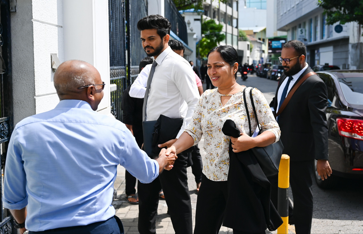 ބަންޑާރަ ނައިބުގެ އޮފީހުގެ ވަކީލުން މިއަދު ސުޕްރީމް ކޯޓަށް ވަޑައިގަންނަވަނީ - ފޮޓޯ: ނިޝާން އަލީ / މިހާރު