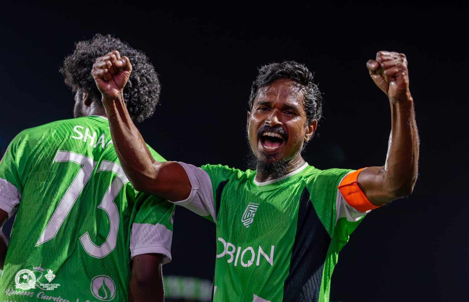 ނައިވާދޫގެ ކެޕްޓަން ޔާމިން މުހައްމަދު. އޭނާ ވަނީ 2018 ވަނަ އަހަރު މާފަންނު ފުޓްސަލް ޓީމާ އެކު މި މުބާރާތުގެ ތަށި އުފުލާލައިފަ.-- ފޮޓޯ: އިމޭޖަސް އެމްވީ