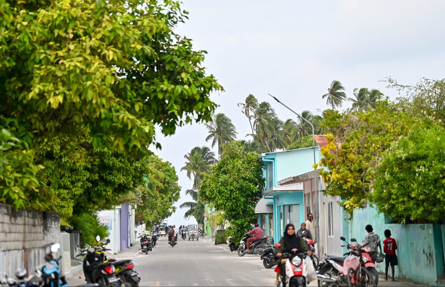 ދ. ކުޑަހުވަދޫގެ މަގެއް. -- ފޮޓޯ: ނިޝާން އަލީ | މިހާރު