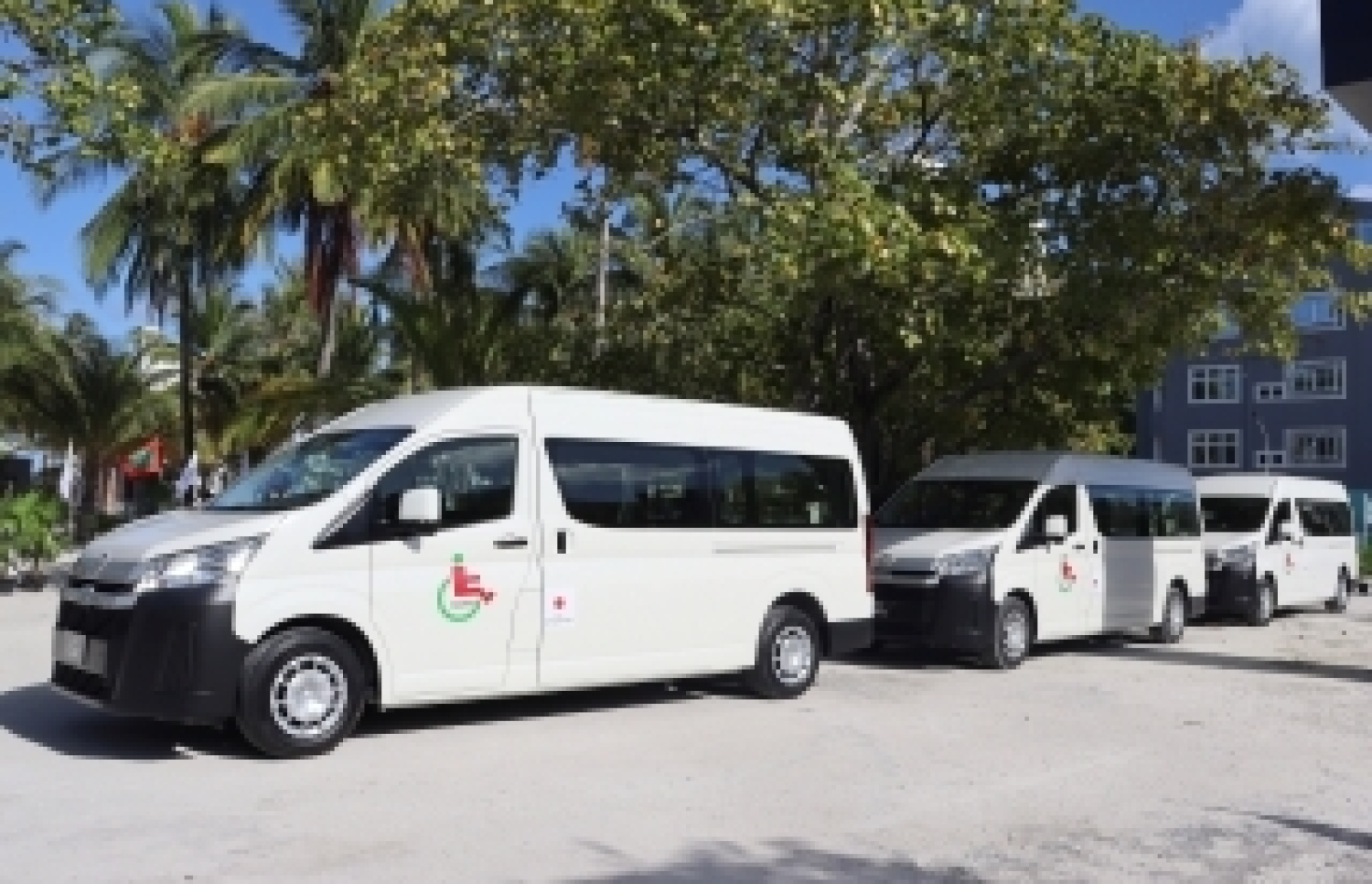 ޖަޕާނު ސަރުކާރުން އެމްއޭޕީޑީއަށް ހަދިޔާކުރި ވެހިކަލް.