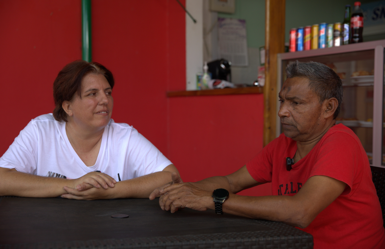 ބުރޫނާ "މިހާރު"އާ ވާހަކަ ދައްކަނީ. -- ފޮޓޯ: މުހައްމަދު އައުސަފް | މިހާރު