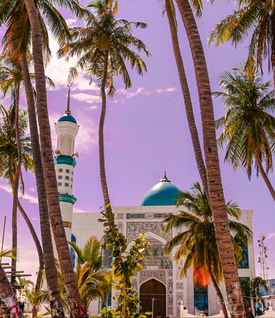 ބ. އޭދަފުށީ، ޑޭޒީވިލާ، މުހައްމަދު އަލީގެ ހަރަދުގައި އެ ރަށުގައި އިމާރާތްކުރި ރީތި މިސްކިތް ބޭރުން ފެންނަ ގޮތް: މިއީ މިހާރު އޭދަފުށީގެ ލޭންޑްމާކެއް.---ފޮޓޯ: ނިޝާން އަލީ| މިހާރު