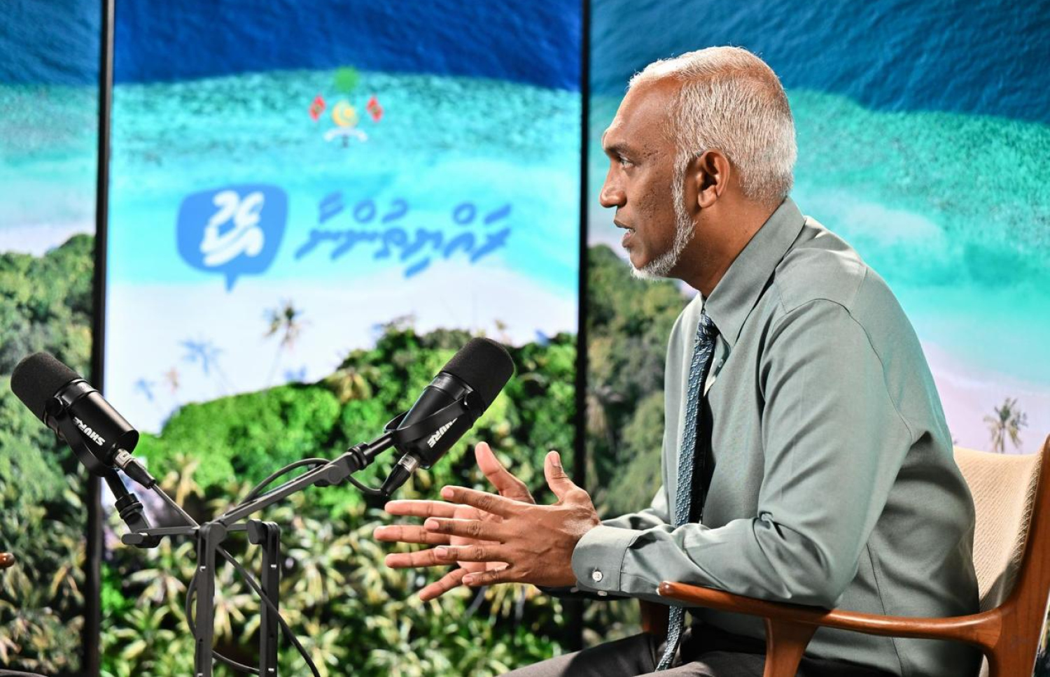 "ރައްޔިތުންނާ އެކު" ޕޮޑްކާސްޓުގައި ރައީސް ވާހަކަފުޅު ދައްކަވަނީ.