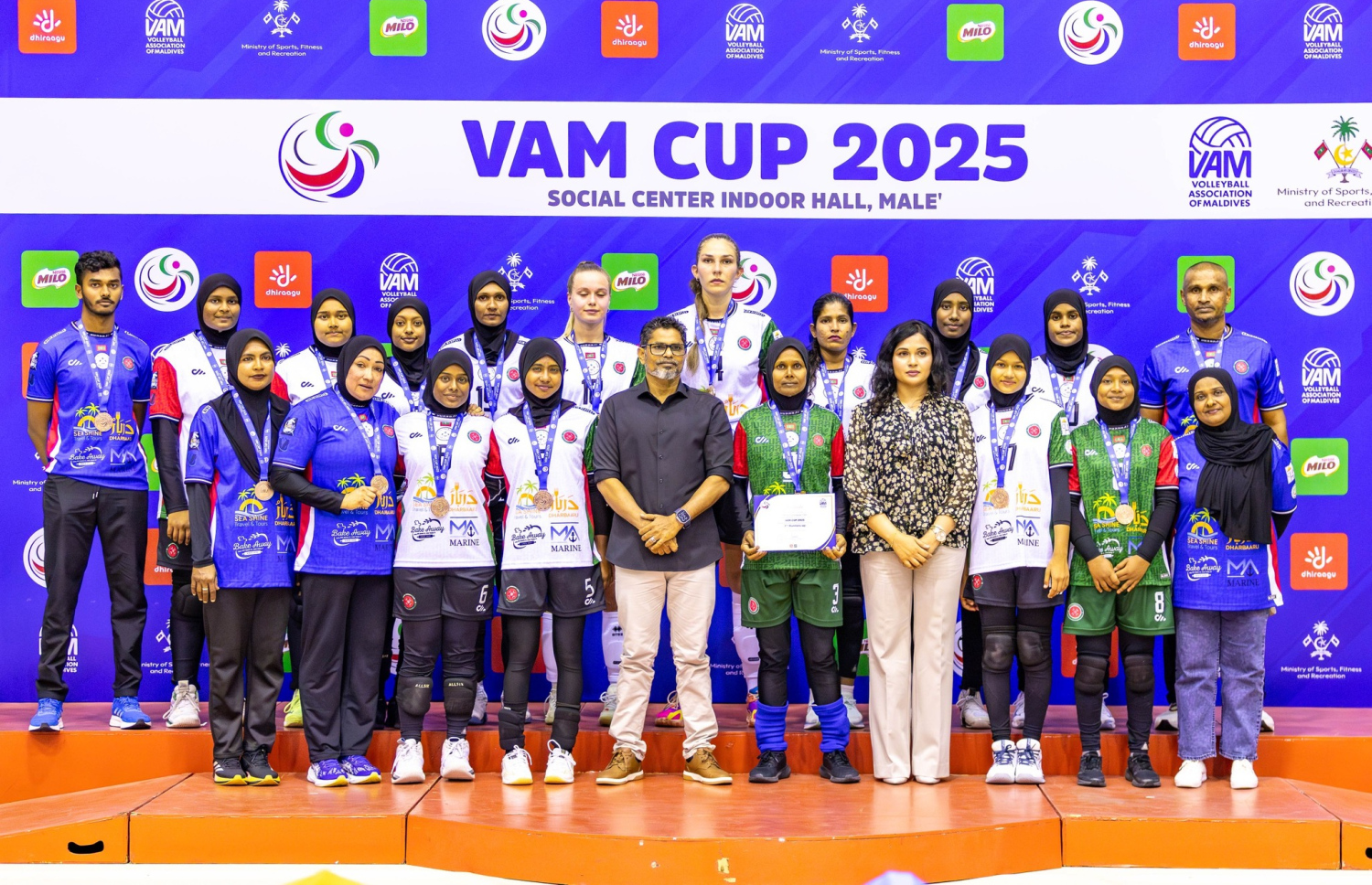 އެސޯސިއޭޝަން ކަޕްގެ ތިންވަނަ ހޯދި ހުރާ ކޮމިއުނިޓީ ކްލަބް.-- ފޮޓޯ: ވީއޭއެމް