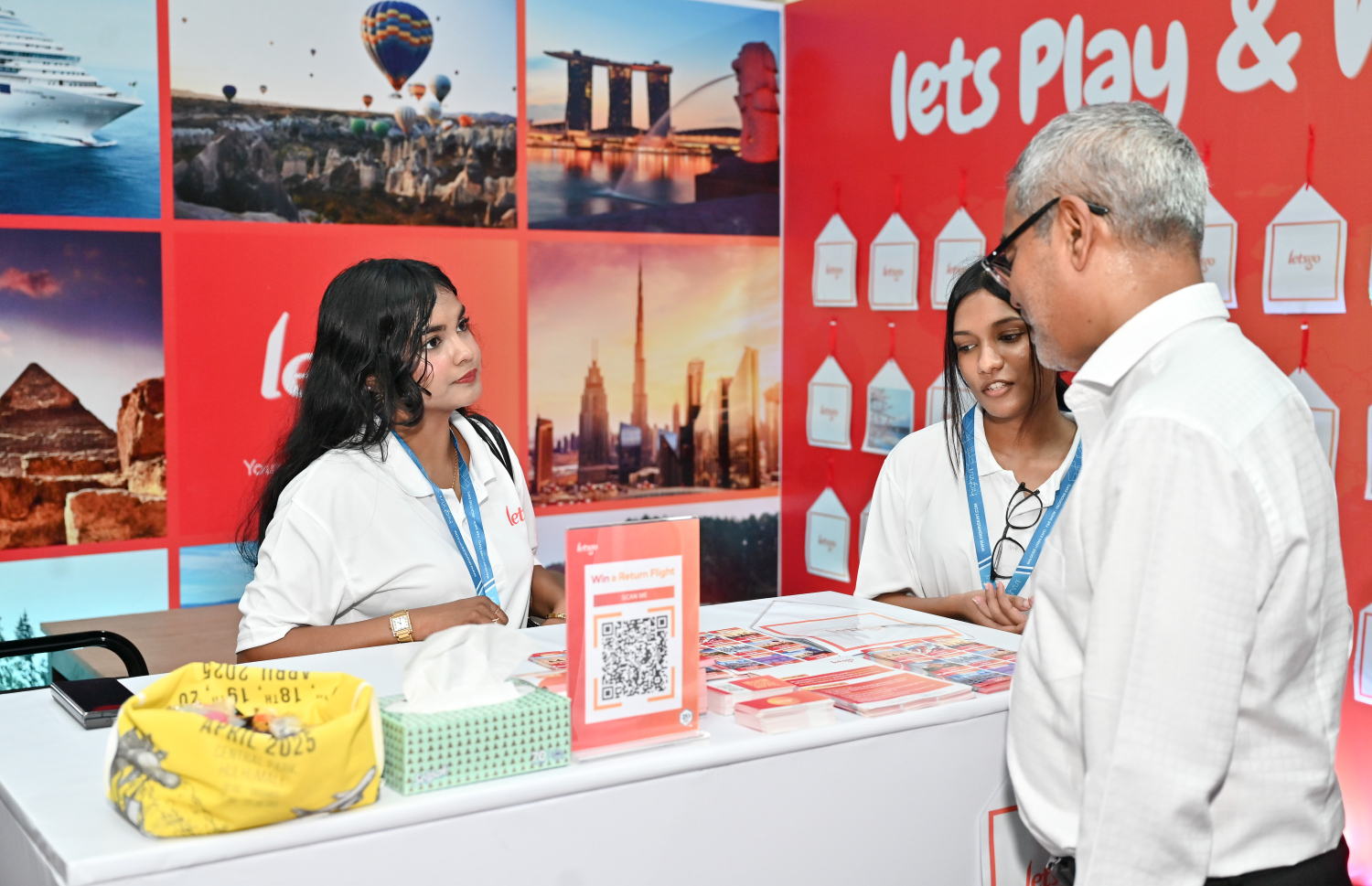 ހައިރައިސް ޕްރައިވެޓް ލިމިޓެޑުން އިންތިޒާމުކޮށްގެން ހުޅުމާލެ ސެންޓްރަލް ޕާކުގައި ކުރިއަށްގެންދާ ވެކޭޝަންސް އެކްސްޕޯ  ޓޫރިޒަމް އެންޑް އެންވަޔަރަމަންޓު މިނިސްޓަރު ތޯރިގު އިބްރާހިމް ބައްލަވާލައްވަނީ -- ފޮޓޯ: ނިޝާން އަލީ | މިހާރު