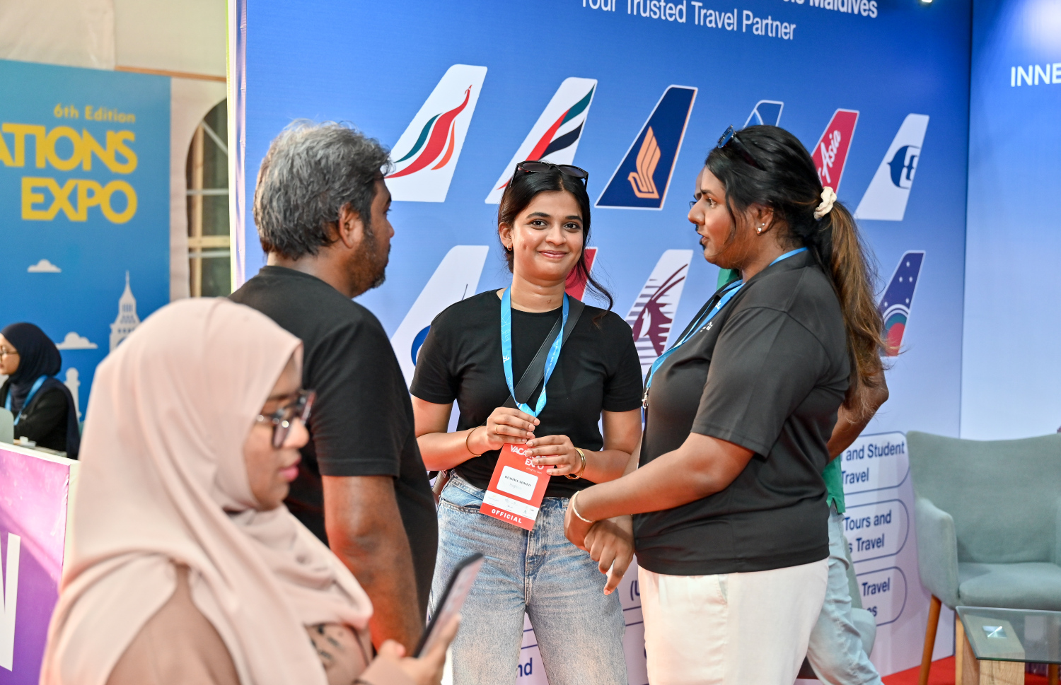 ހައިރައިސް ޕްރައިވެޓް ލިމިޓެޑުން އިންތިޒާމުކޮށްގެން ހުޅުމާލެ ސެންޓްރަލް ޕާކުގައި ކުރިއަށްގެންދާ ވެކޭޝަންސް އެކްސްޕޯ-- ފޮޓޯ: ނިޝާން އަލީ | މިހާރު