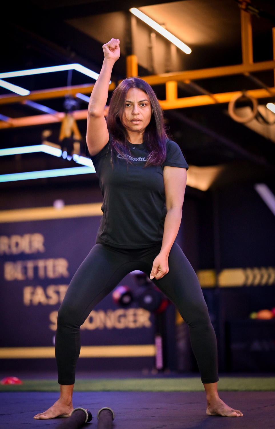 ޝިފާނާ ކަސްރަތުކުރަނީ.-- ފޮޓޯ: ނިޝާން އަލީ/ މިހާރު