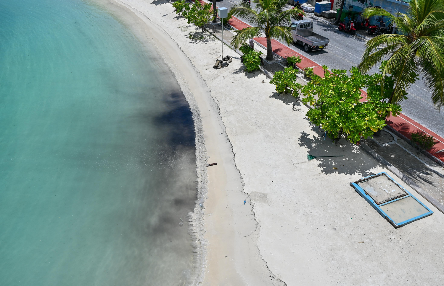 ރަސްފަންނު މޫދަށް ކަޅުތެޔޮ އެޅިފައި.-- ފޮޓޯ: ފަޔާޒް މޫސާ | މިހާރު