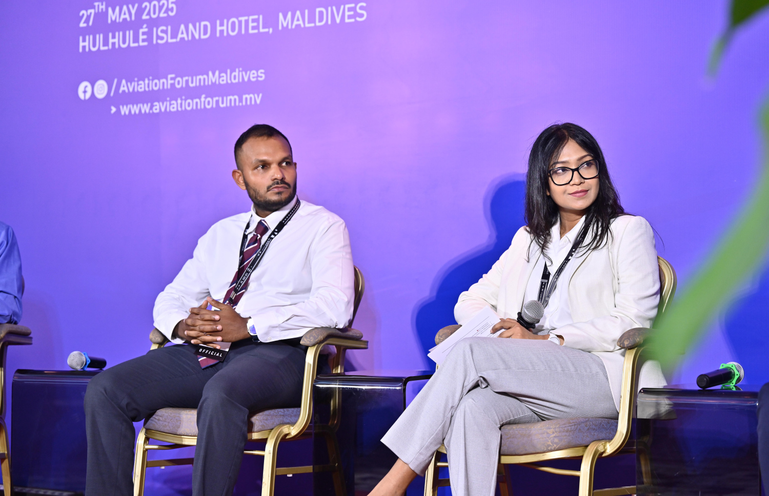 އޭވިއޭޝަން ފޯރަމްގައި ޕެނަލް ޑިސްކަޝަން ކުރިއަށްދަނީ -- ފޮޓޯ: ނިޝާން އަލީ / މިހާރު