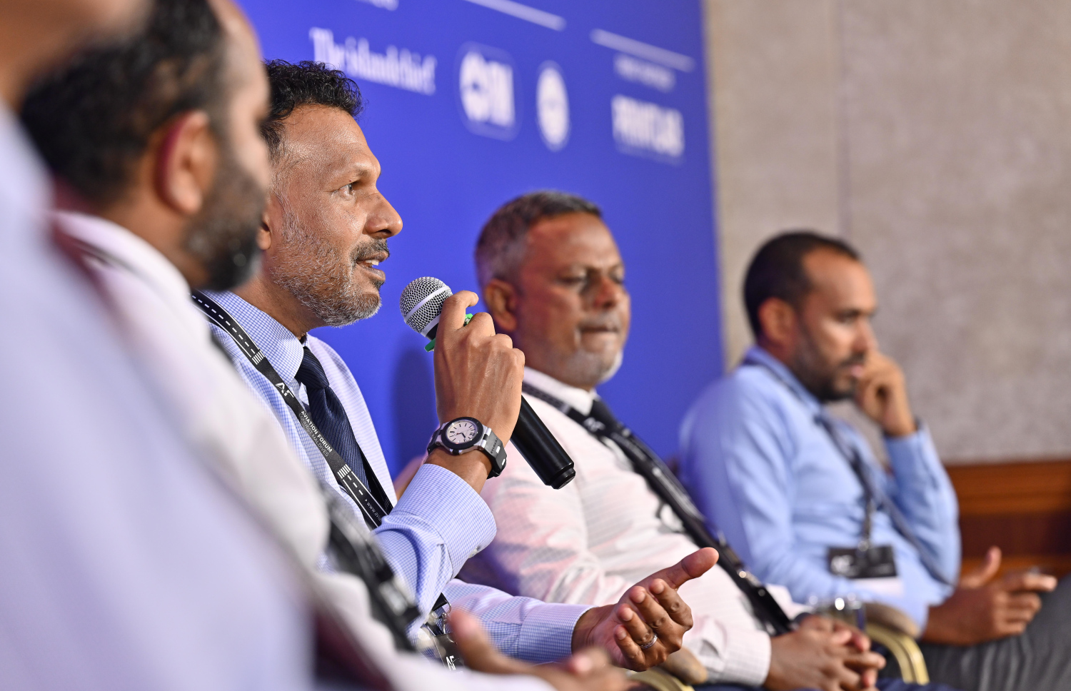 އޭވިއޭޝަން ފޯރަމްގައި ޕެނަލް ޑިސްކަޝަން ކުރިއަށްދަނީ -- ފޮޓޯ: ނިޝާން އަލީ / މިހާރު