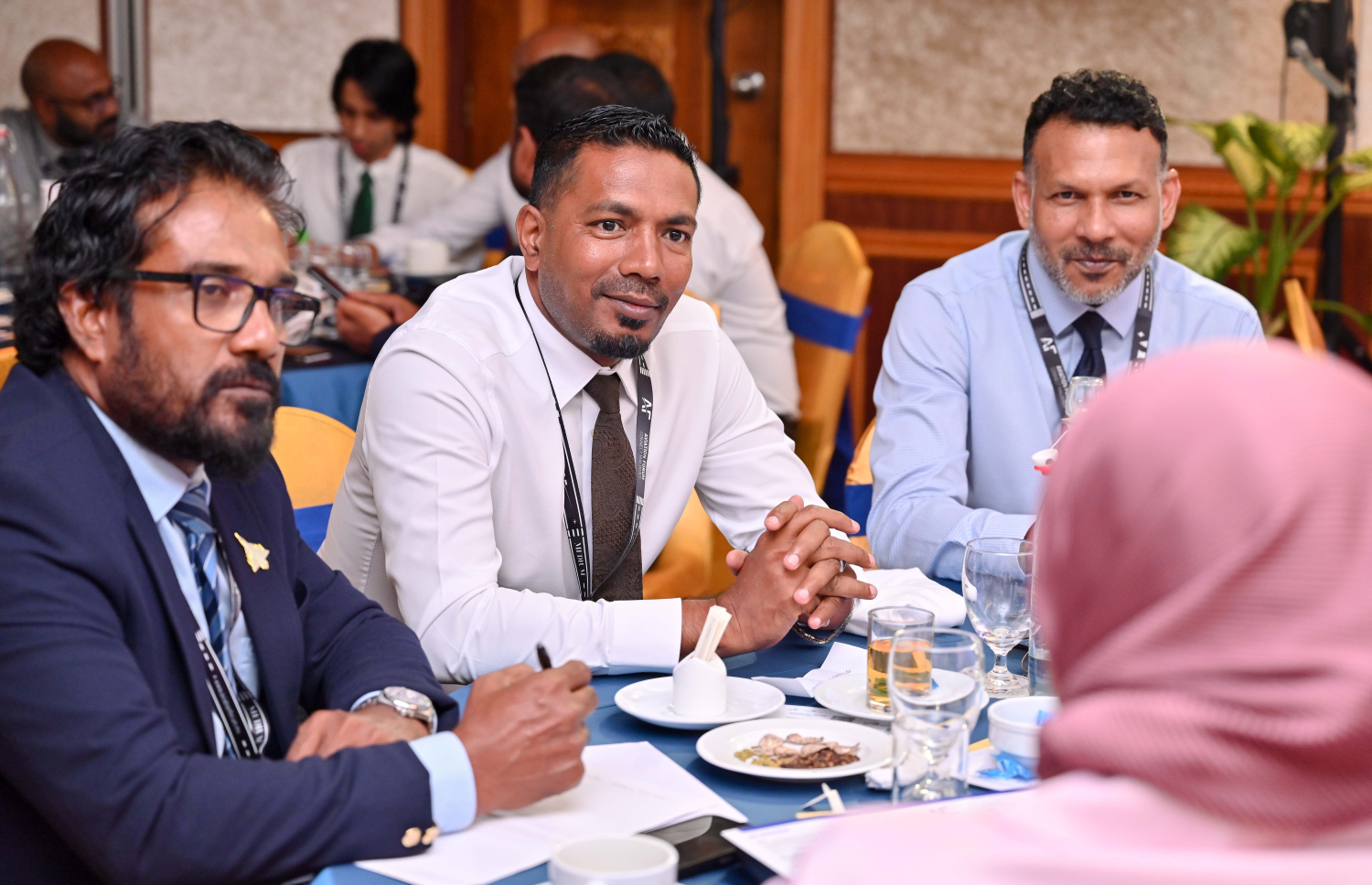 ހުޅުލޭ އައިލެންޑް ހޮޓެލްގައި ބޭއްވި އޭވިއޭޝަން ފޯރަމް ކުރިއަށްދަނީ .-- ފޮޓޯ: ނިޝާން އަލީ | މިހާރު