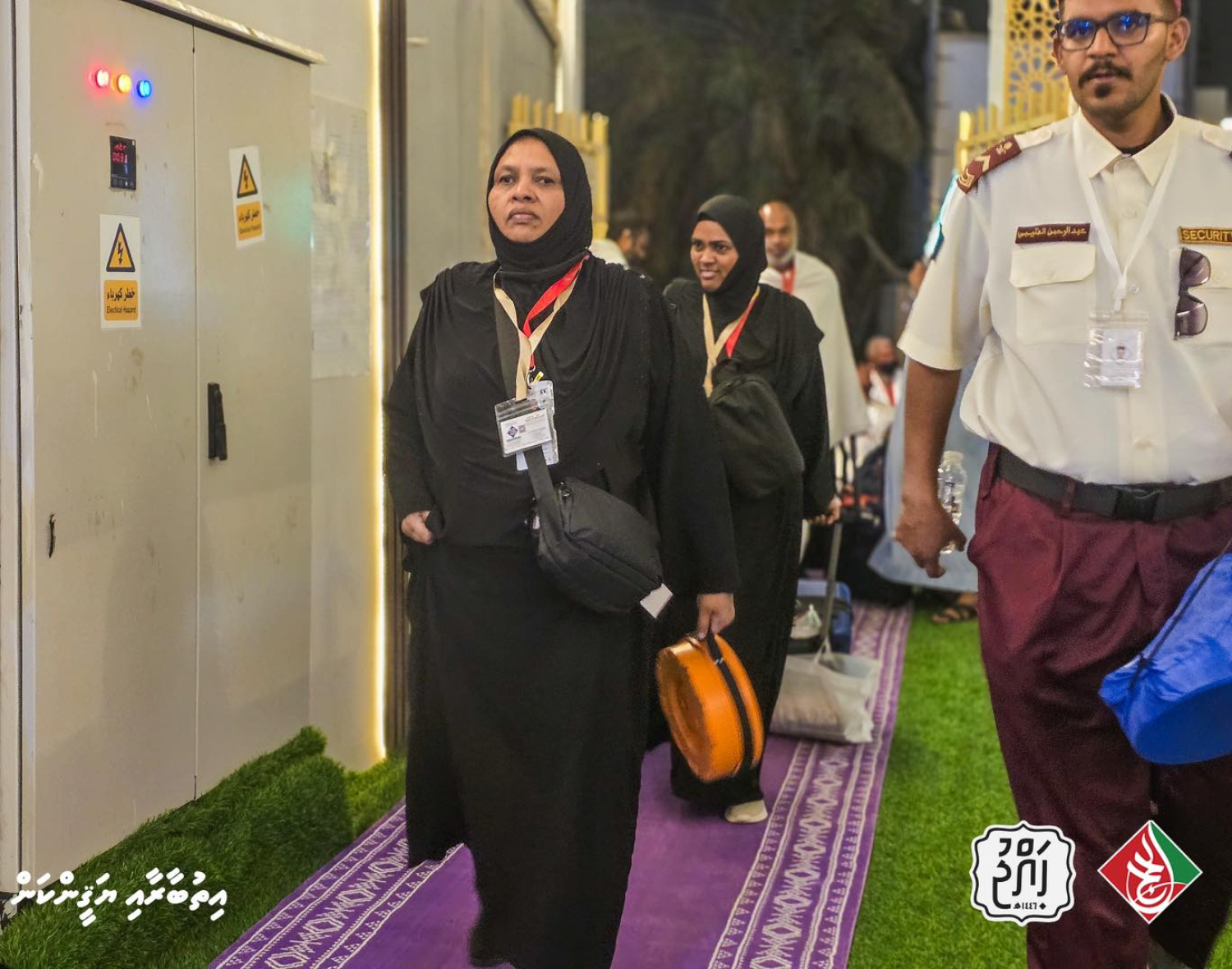 ދިވެހި ހައްޖާޖީން މިނާގައި -- ފޮޓޯ: ހައްޖު ކޯޕްރޭޝަން