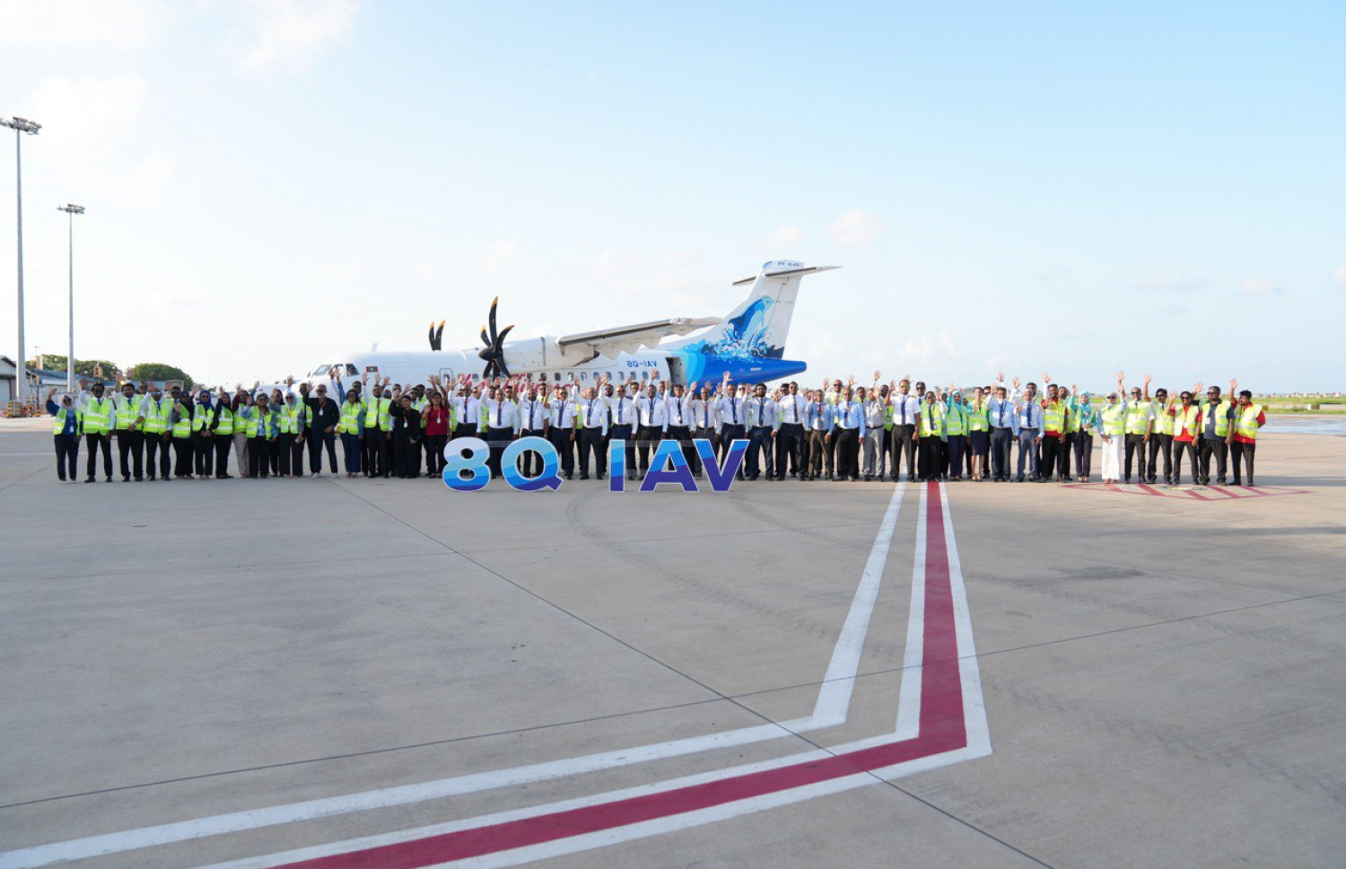 އޭޓީއާރްގެ އެންމެ ފަހު ބޯޓު. އެ ބޯޓުން ގާތްގަނޑަކަށް 40 މީހުން އުފުލޭނެ -- ފޮޓޯ: މޯލްޑިވިއަން އެއާލައިން