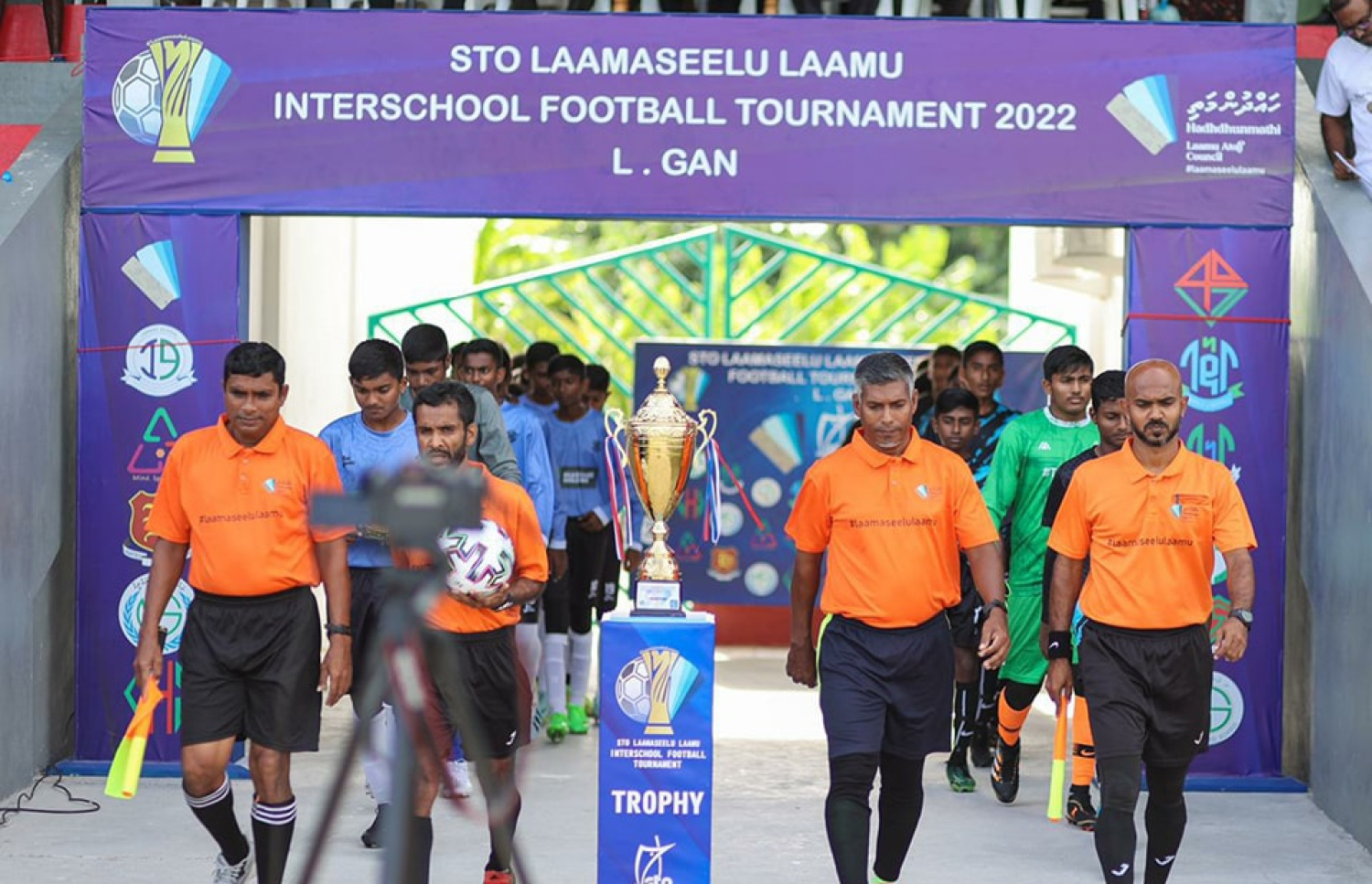 ލ. އަތޮޅު ކައުންސިލުން ބާއްވާ ލާމަސީލް ލާމް ފުޓްބޯޅަ ޗެމްޕިއަންޝިޕްގެ ތެރެއިން --- ފައިލް ފޮޓޯ: ލ. މައުންސިލް