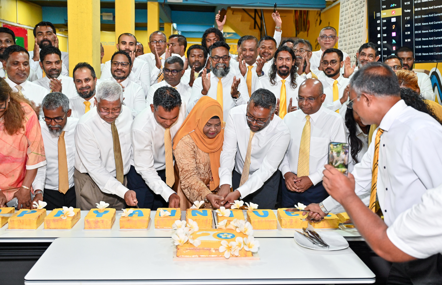 އެމްޑީޕީގެ 20 ވަނަ އަހަރީ ދުވަހުގެ ހަރަކާތްތައް ފެށުން