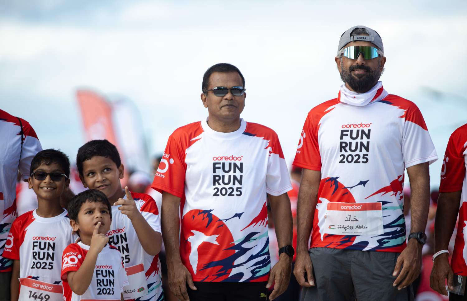 އުރީދޫ ފަން ރަން ފެށުމުގެ ކުރިން ބޭއްވި ރަސްމިޔާތުގައި މޭޔަރު އަލީ ނިޒާރާއި އުރީދޫގެ ސީއީއޯ ހާލިދު ހަސަން އަލް ހަމާދީ ބައިވެރިވެވަޑައިގަންނަވަނީ.--- ފޮޓޯ: އުރީދޫ