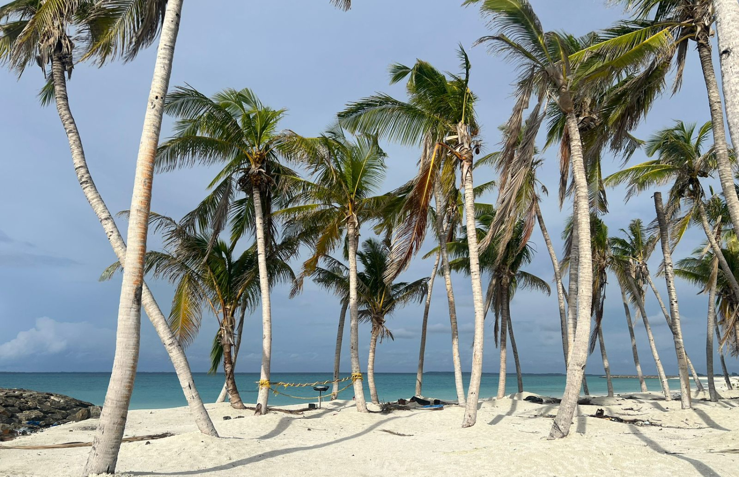 ސ. ހަންކެޑެ. އެ ރަށުގެ ރިސޯޓު ހަދަން ކަނޑައަޅާފައިވާ ސަރަހައްދު. -- ފޮޓޯ: މިހާރު