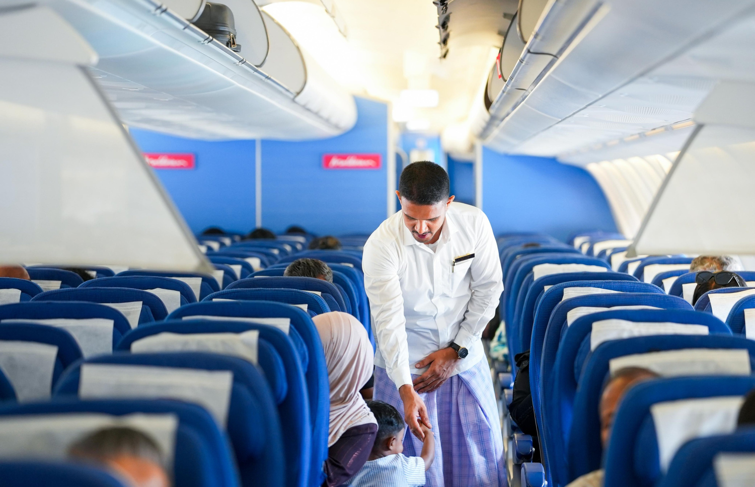 އާ ޓާމިނަލުން ފުރަތަމަ ހިދުމަތް ދޭނީ އެއާބަސް އޭ 330 މަތިންދާ ބޯޓުގެ ފްލައިޓަށް -- ފޮޓޯ: މޯލްޑިވިއަން  އެއާލައިން