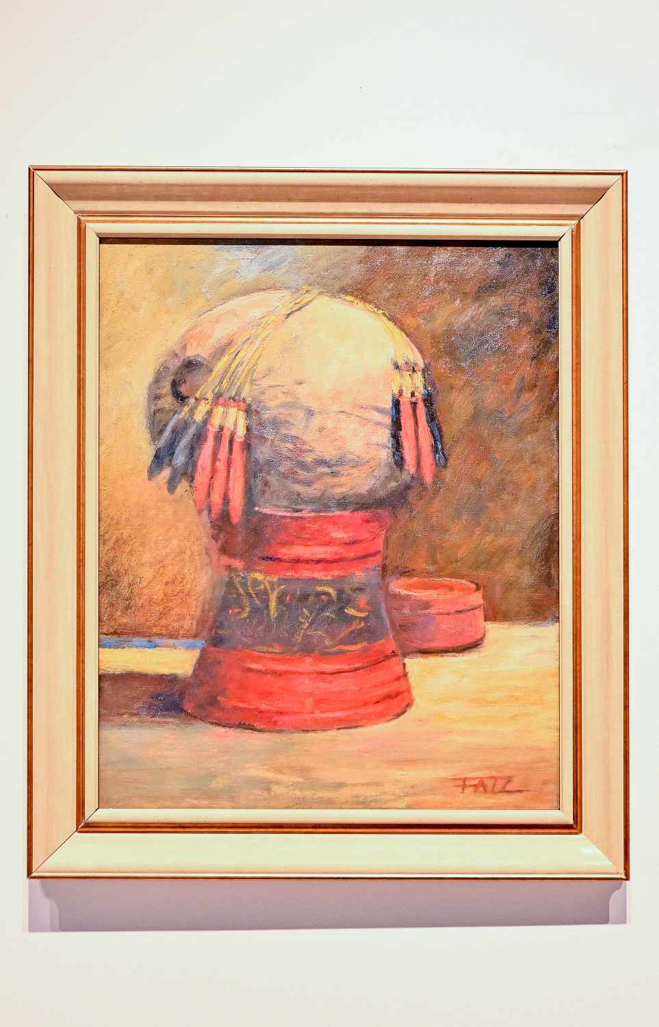 ރާއްޖޭގެ އެހާރާއި މިހާރުގެ ދިރިއުޅުން ދައްކުވައިދޭ ކުރެހުންތަކާ އެކު، އާޓް ގެލެރީގައި މިހާރު ކުރިއަށް ގެންދާ މަނާގޭ އަބްދުﷲ ފާއިޒުގެ ކުރެހުމުގެ މައުރަޒުގެ ކުރެހުމެއް: މި މަހުގެ 16 އިގެ ނިޔަލަށް މި މައުރަޒު ކުރިއަށް ގެންދާނެ.---ފޮޓޯ: ނިޝާން އަލީ| މިހާރު