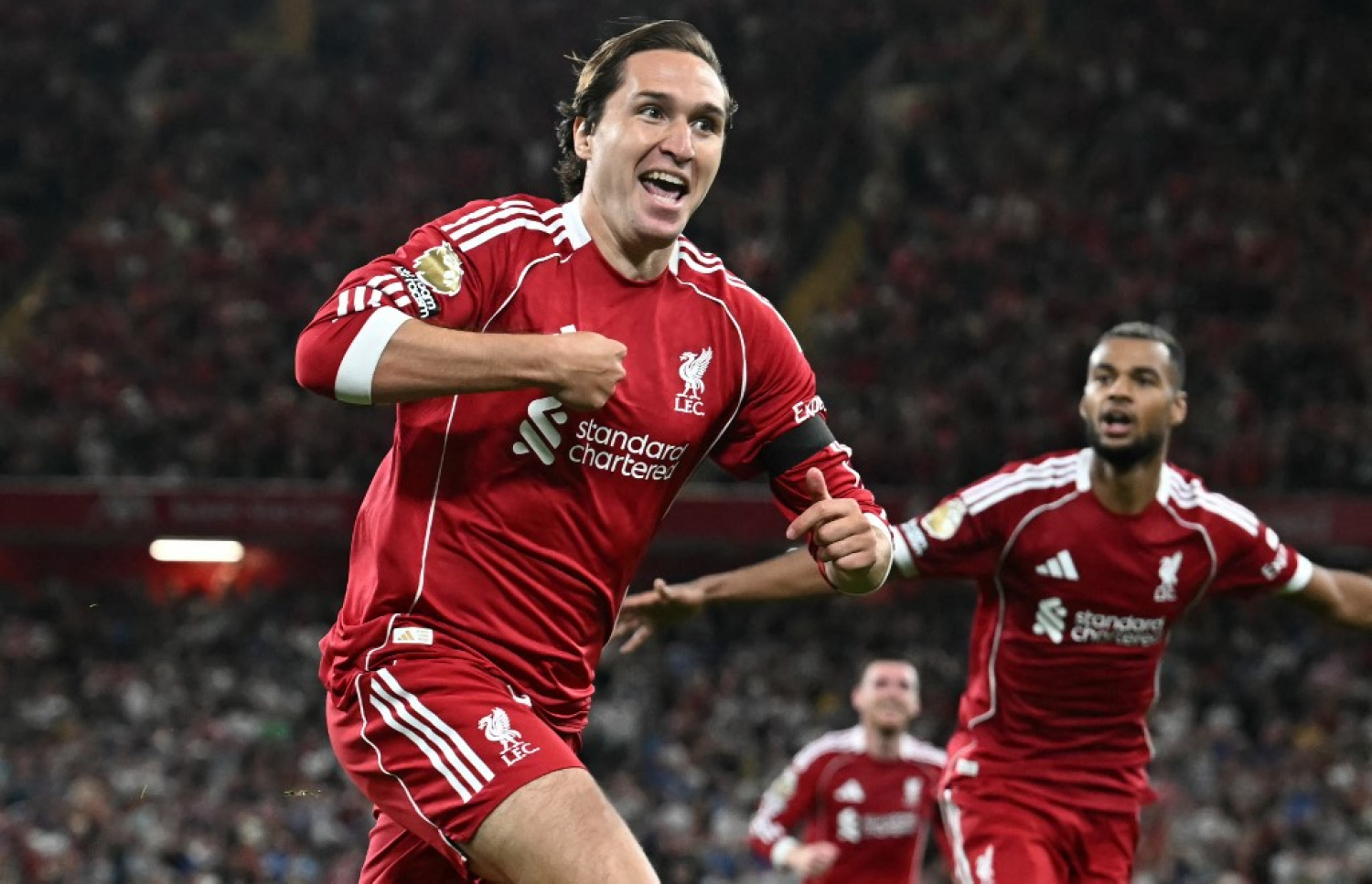 ކިއޭސާ ލިވަޕޫލް މޮޅު ކޮށްދިން ގޯލު ޖެހުމަށް ފަހު.-- ފޮޓޯ: އޭއެފްޕީ