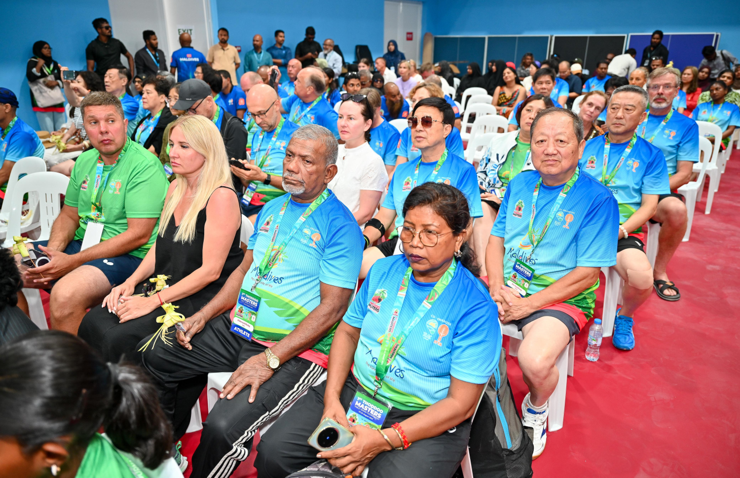 ތޮއްޑޫ މާސްޓާސް ޓީޓީ މުބާރާތުގައި ވާދަކުރާ ބައެއް ކުޅުންތެރިން: 17 ގައުމަކުން ޖުމުލަ 75 ކުޅުންތެރިން މުބާރާތުގައި ވާދަކުރޭ --- ފޮޓޯ: ފަޔާޒު މޫސާ | މިހާރު