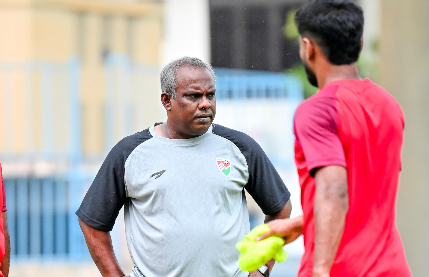 ގައުމީ ޓީމުގެ ފުރަތަމަ ޕްރެކްޓިސް ސެޝަނުގައި މޯހަން: އޭނާ ބުނީ ގައުމީ ޓީމު ނެގުމުގައި މަޝްހޫރު ނަމަކަށް ނުބަލާނެ ކަމަށް --- ފޮޓޯ: ނިޝާން އަލީ | މިހާރު