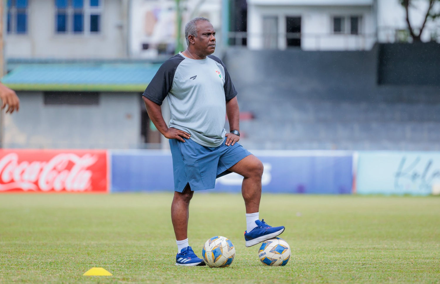 މޯހަން ގައުމީ ޓީމުގެ ޕްރެކްޓިހުގައި --- ފޮޓޯ: އެފްއޭއެމް