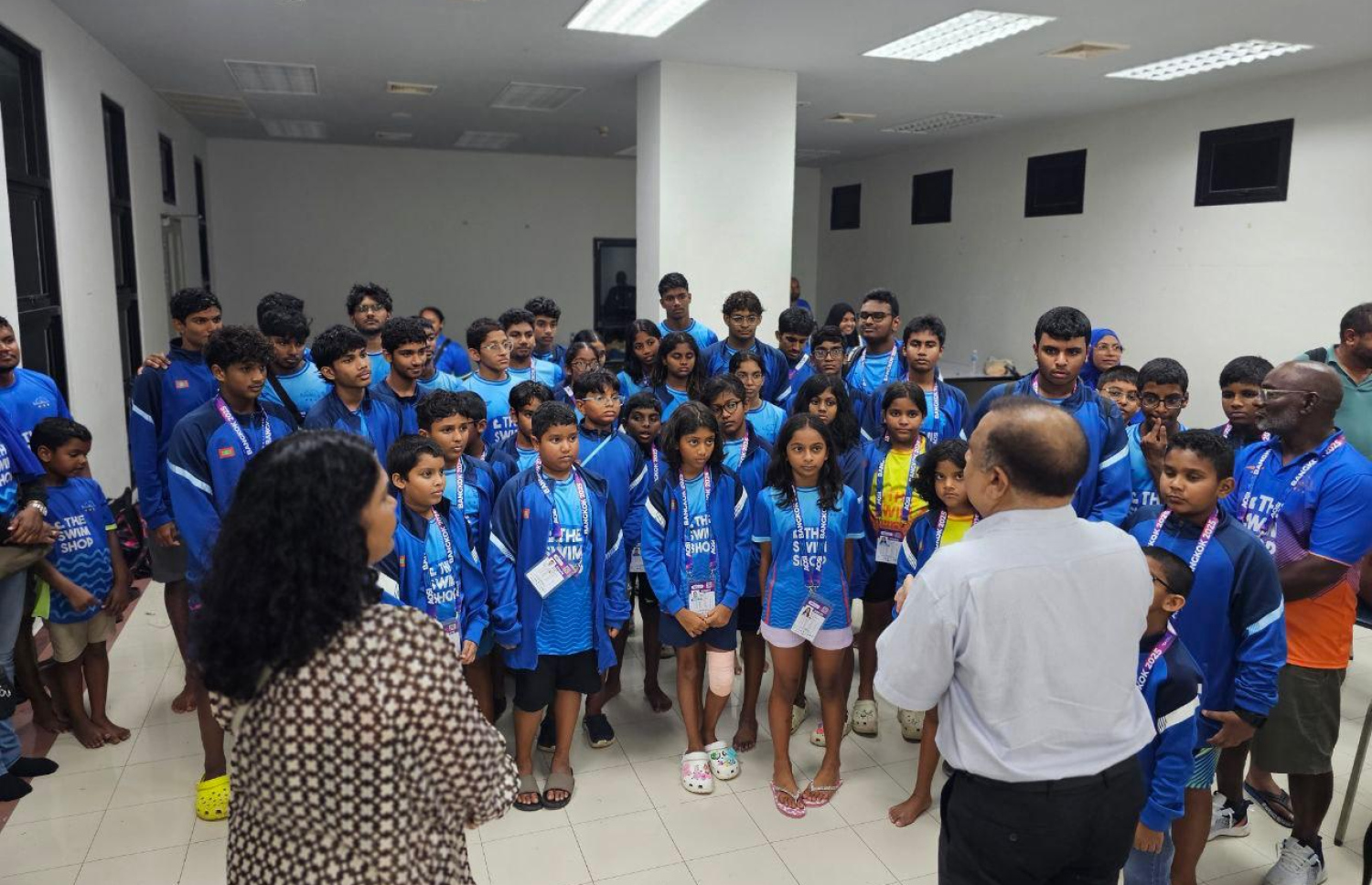 ތައިލެންޑުގެ ވެރިރަށް ބެންކޮކްގައި ކުރަައަށްދާ އޭޝިއަން އޯޕަން ސްކޫލް އިންވިޓޭޝަނަލް ޝޯޓްކޯސް މުބާރާތުގައި ދިވެހި ފެތުންތެރިން ބައިވެރިވަނީ.-- ފޮޓޯ: ނިއު ލެގޫންސް