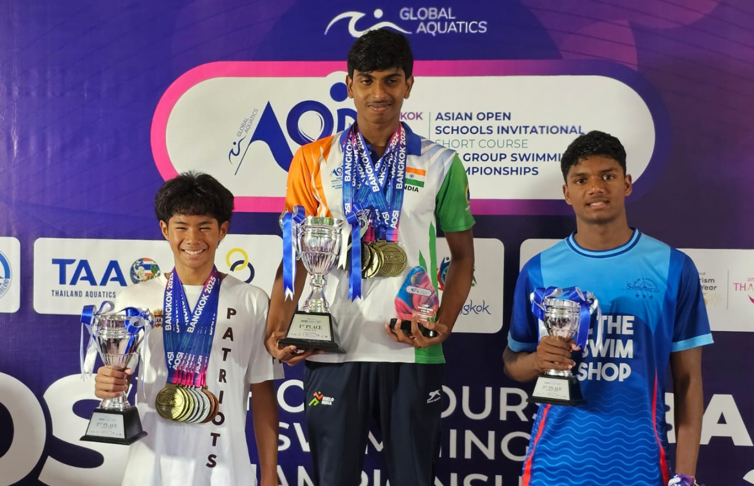 އުމުރުން 16 އަހަރުން ދަށުގެ ކެޓަގަރީން ތިންވަނަ ހޯދި ލޫތު (ކ): އޭނާ ވަނީ ޖުމުލަ ފަސް ރަން މެޑަލް ހޯދާފައި