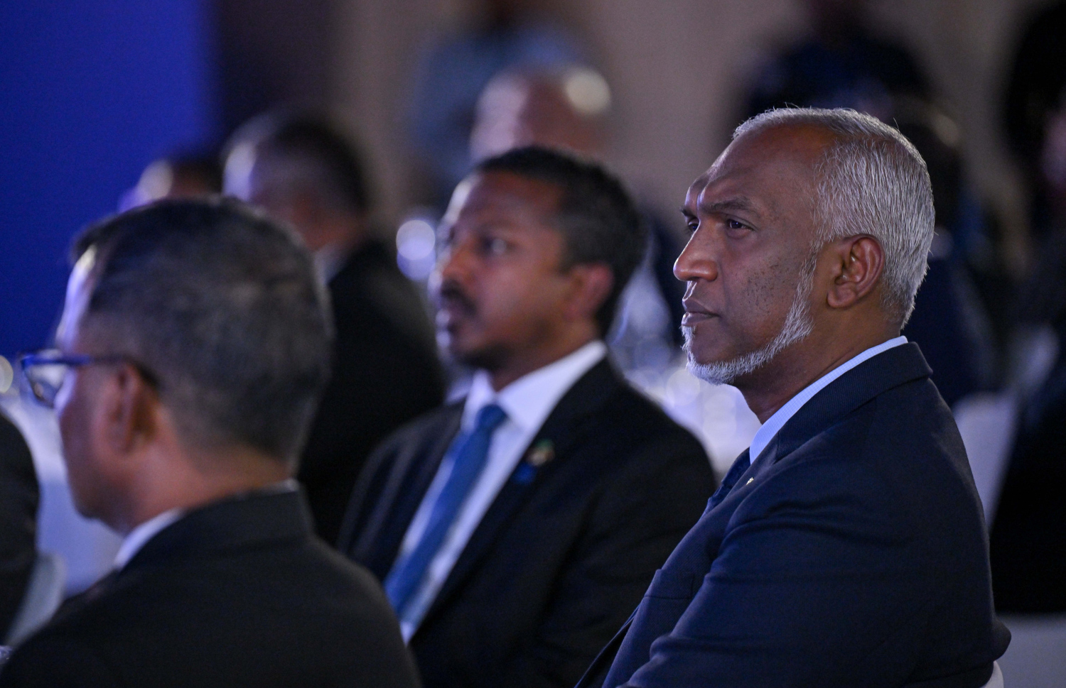 އެޓާނީ ޖެނެރަލްގެ އޮފީހަށް 75 އަހަރު ފުރުމުގެ ހަފުލާގައި ރައީސް މުއިއްޒު މިރޭ ބައިވެރިވެވަޑައިގަންނަވަނީ.---ފޮޓޯ: ރައީސް އޮފީސް