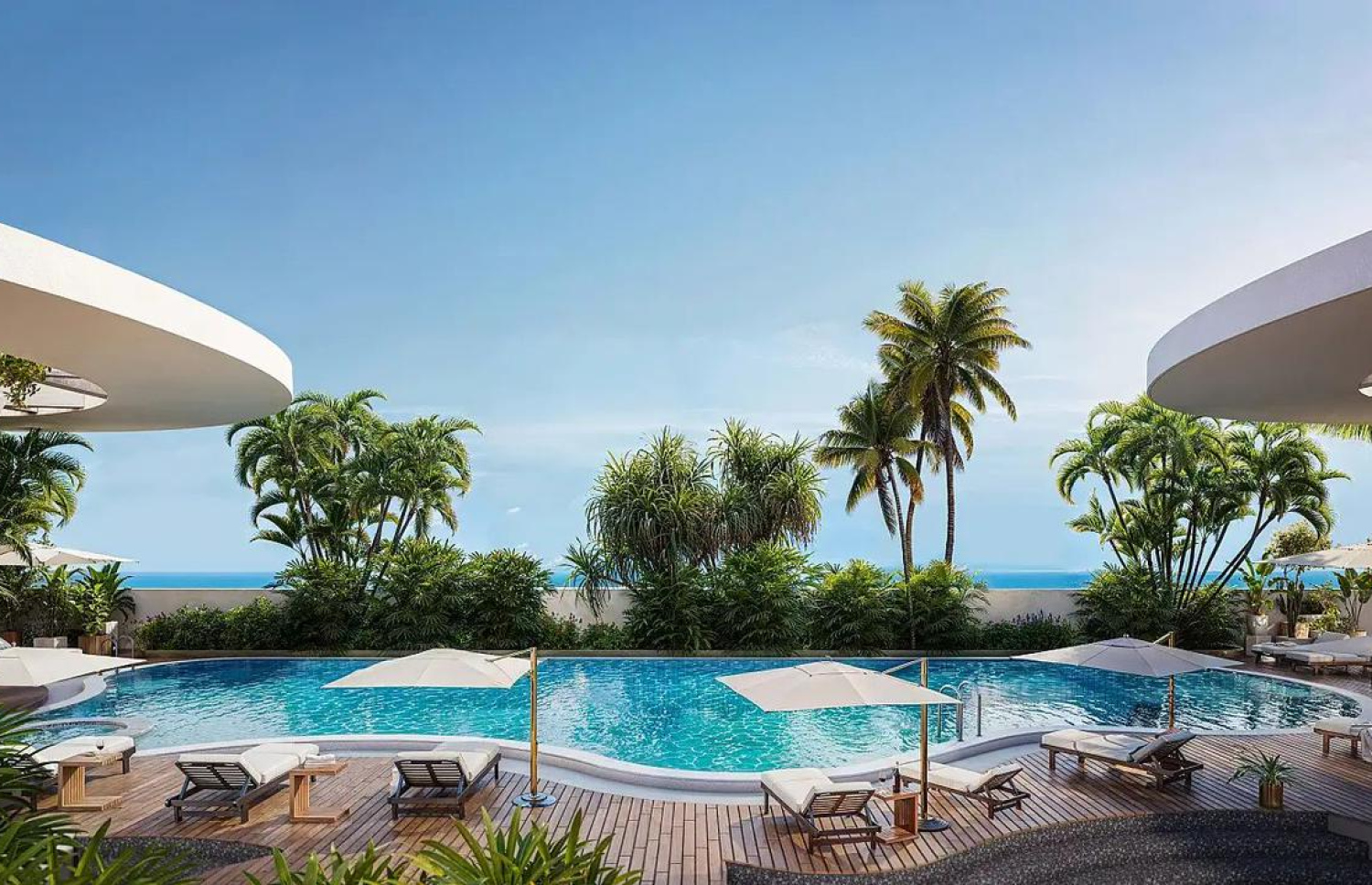 ބްލޫ ލެގޫންގައި ހަދަން ހަމަޖެހިފައިވާ ސުވިމިން ޕޫލް.