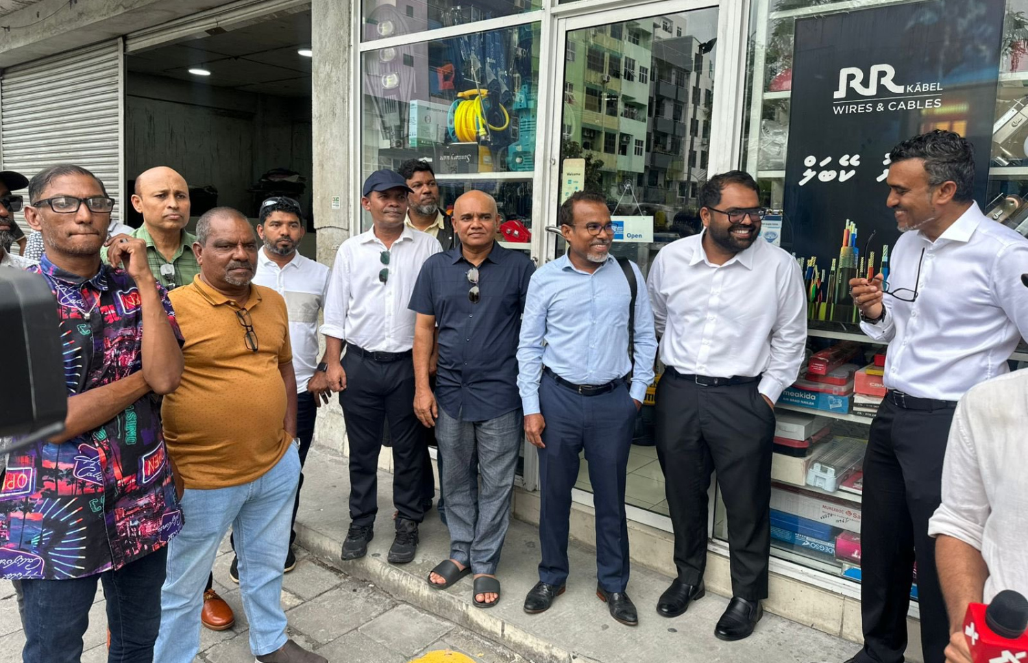 އެމްޑީޕީ ސަރުކާރުގެ އެޓާނީ ޖެނަރަލް، އިބްރާހިމް ރިފްއަތު އޭސީސީއަށް ހާޒިރުކުރުން.-- ފޮޓޯ: އެމްޑީޕީ