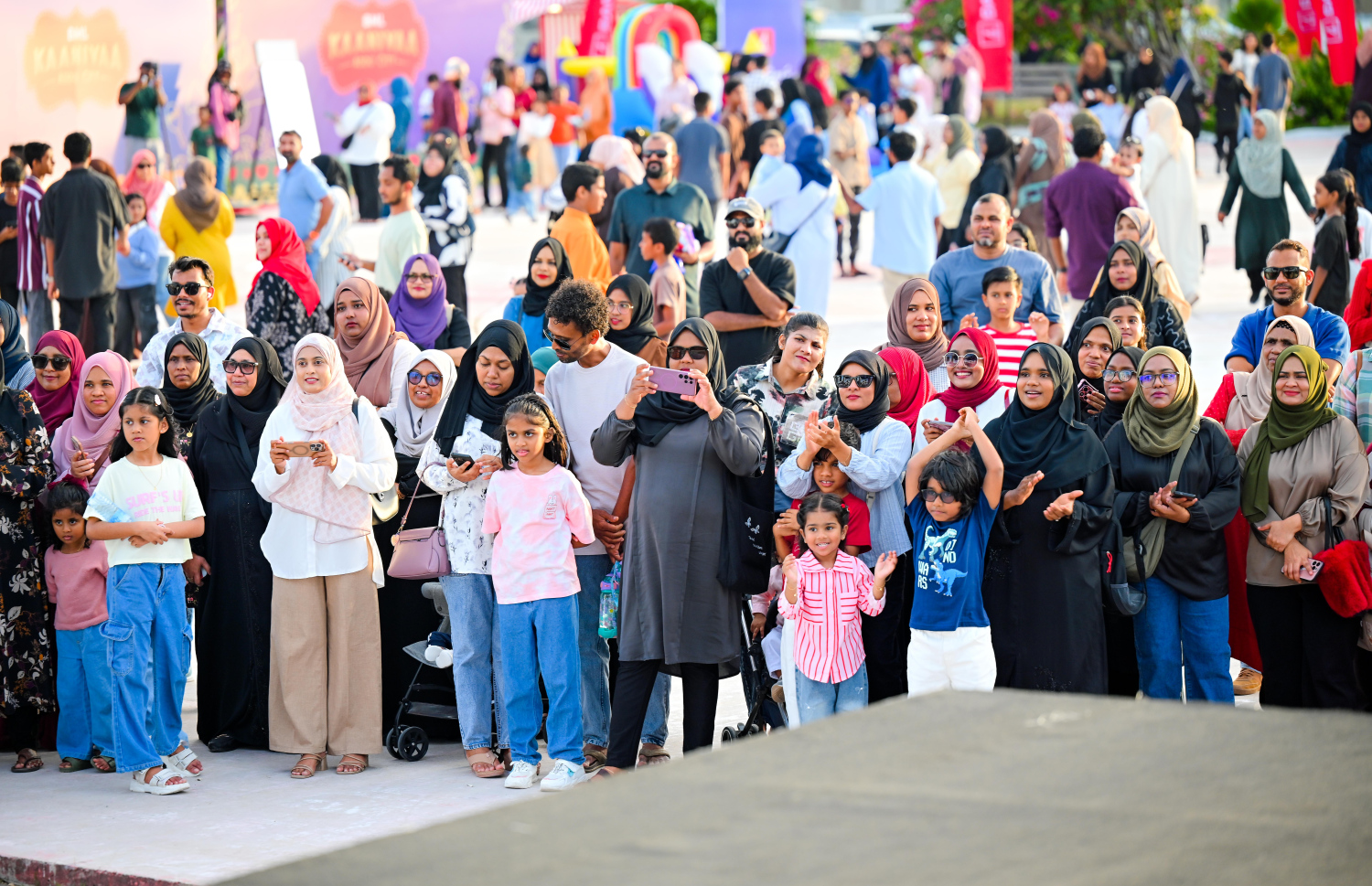 ބީއެމްއެލް އިން އިންތިޒާމު ކޮށްގެން އައްޑޫ ސިޓީ ގައި ބާއްވާ "ބީއެމްއެލް ކާނިވާ.-- ފޮޓޯ: ނިޝާން އަލީ | މިހާރު