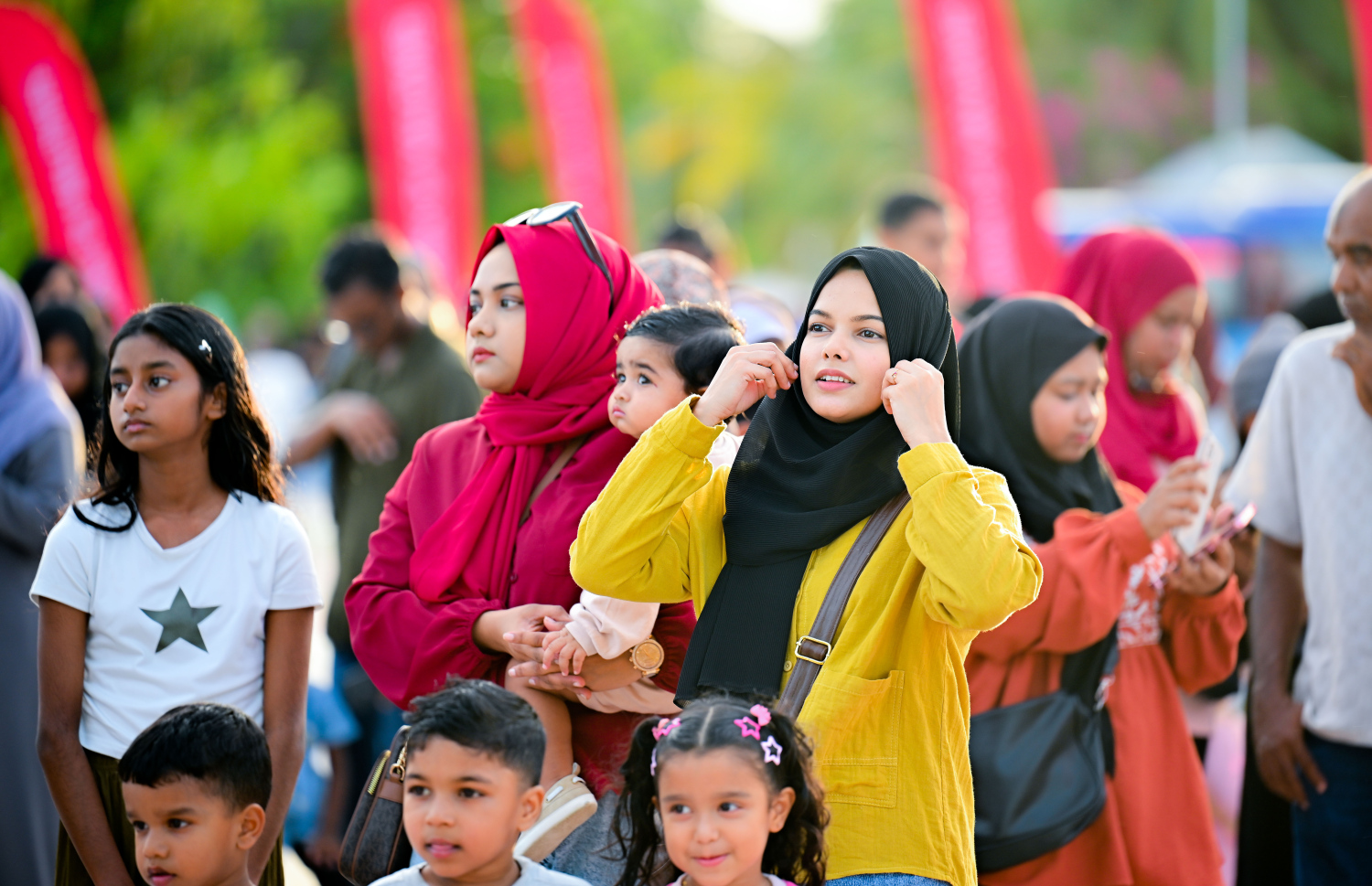 ބީއެމްއެލް އިން އިންތިޒާމު ކޮށްގެން އައްޑޫ ސިޓީ ގައި ބާއްވާ "ބީއެމްއެލް ކާނިވާ.-- ފޮޓޯ: ނިޝާން އަލީ | މިހާރު