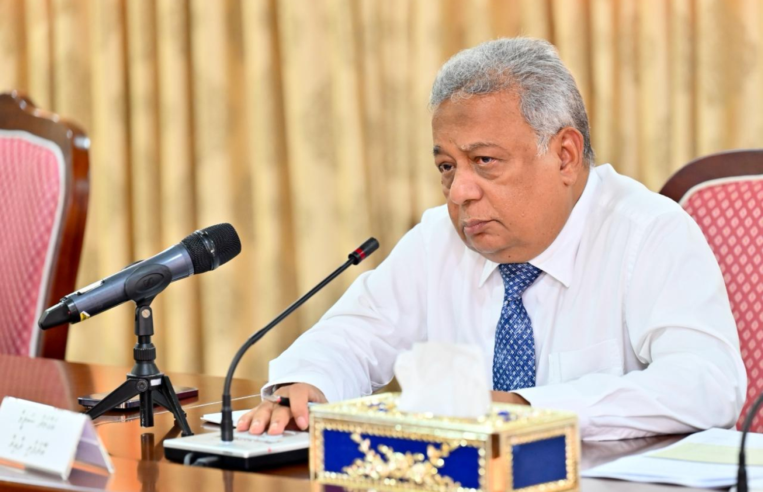 ބަޖެޓް ކޮމިޓީގެ މުގައްރިރު ސަލީމު -- ފޮޓޯ: ނިޝާން އަލީ / މިހާރު