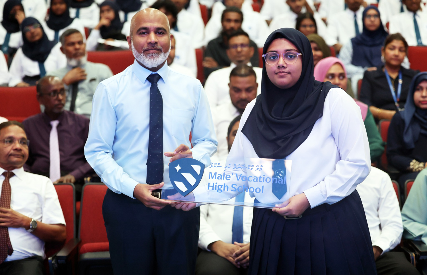 ވޮކޭޝަނަލް ތަމްރީނަށް ހާއްސަކޮށްފައިވާ ސްކޫލު، އެޑިއުކޭޝަން މިނިސްޓަރު ޑރ. އިސްމާއިލް ޝަފީއު މިއަދު ހުޅުވައިދެއްވަނީ-- ފޮޓޯ: އެޑިއުކޭޝަން މިނިސްޓްރީ