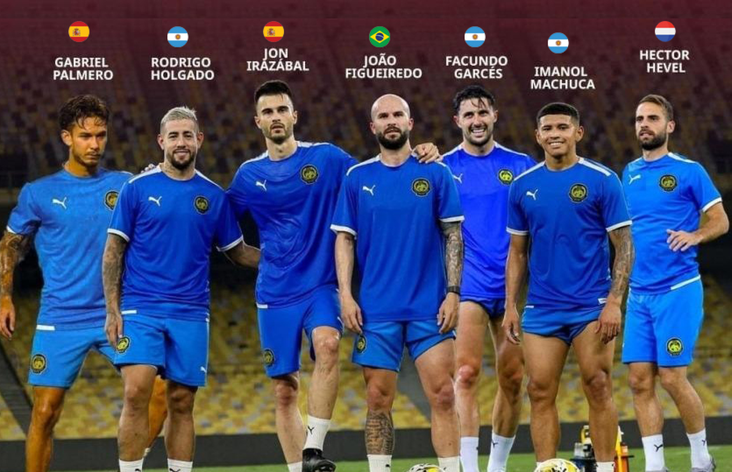 ދޮގު މައުލޫމާތު ހުށަހަޅައިގެން މެލޭޝިއާ ގައުމީ ޓީމަށް ކުޅެގެން ފީފާގެ އަދަބު ލިބުނު ހަތް ކުޅުންތެރިން.--