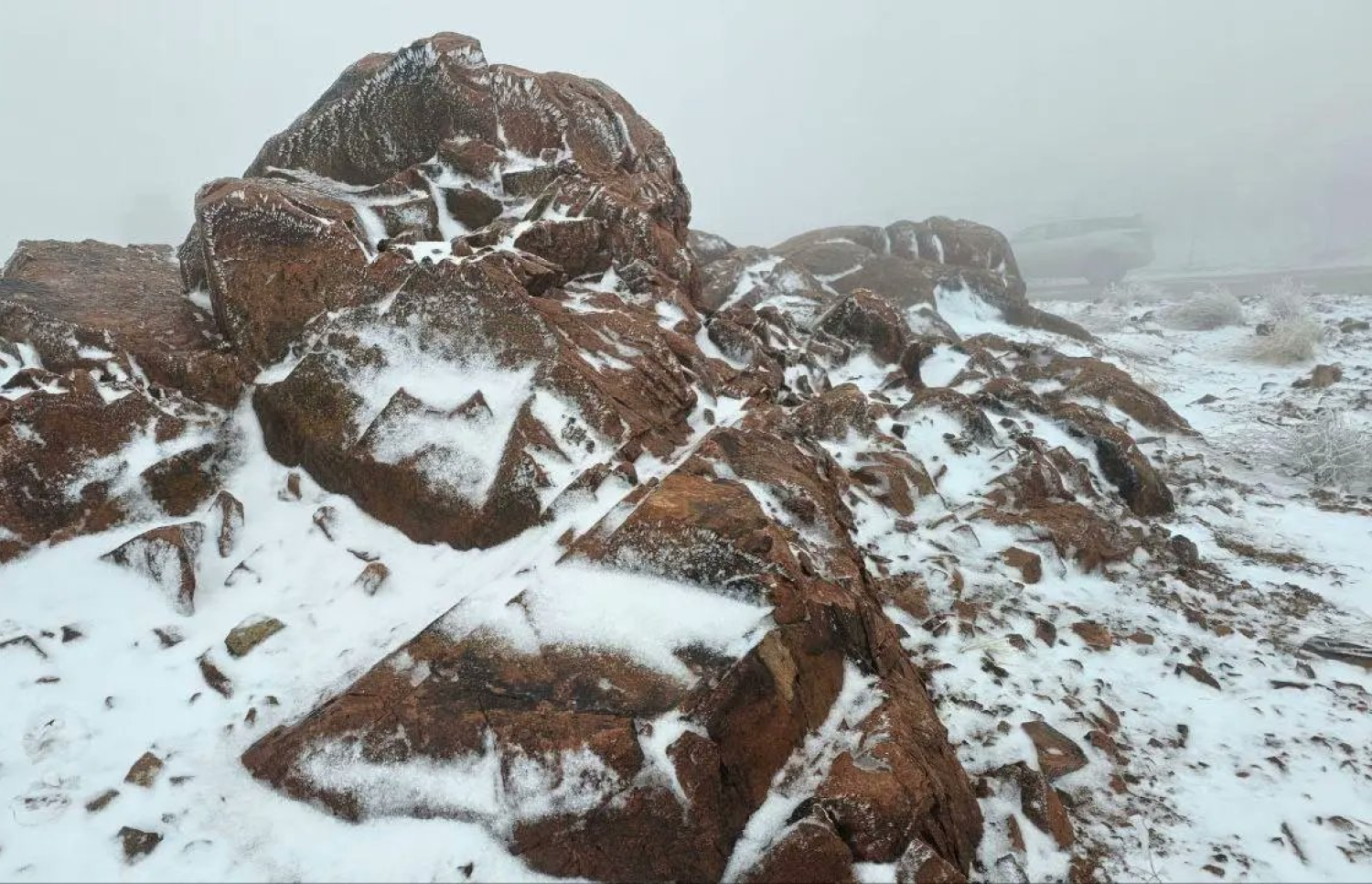 ސައޫދީ އަރަބިއްޔާއަށް ސްނޯ ފައިބައިފައި