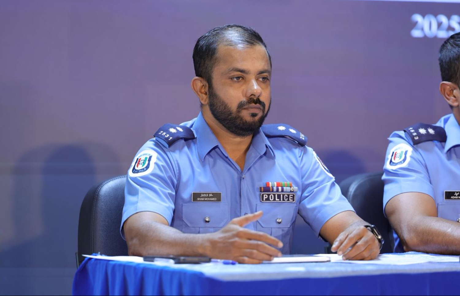 ޢިންސްޕެކްޓާ އޮފް ޕޮލިސް ޝާމް މުހައްމަދު