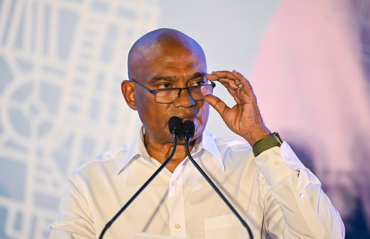 މިރޭގެ ޖަލްސާގައި މޫސާ އަލީ ޖަލީލް ވާހަކަ ދައްކަވަނީ --- މިހާރު ފޮޓޯ/ފަޔާޒް މޫސާ