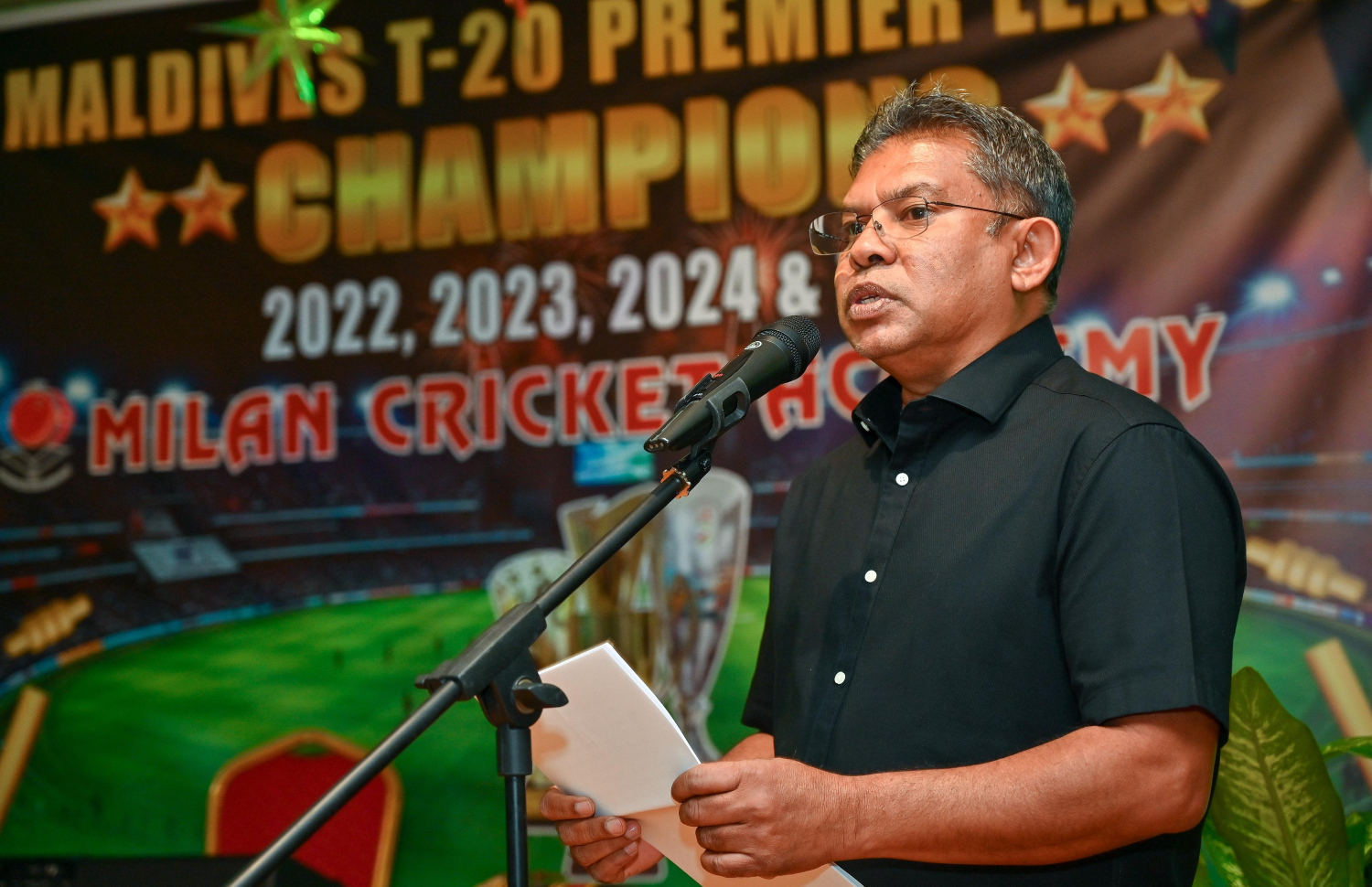 މިލާން ކްރިކެޓް އެކަޑަމީގެ ޗެއާޕާސަން ފަރްހަތު ޖަލީލު