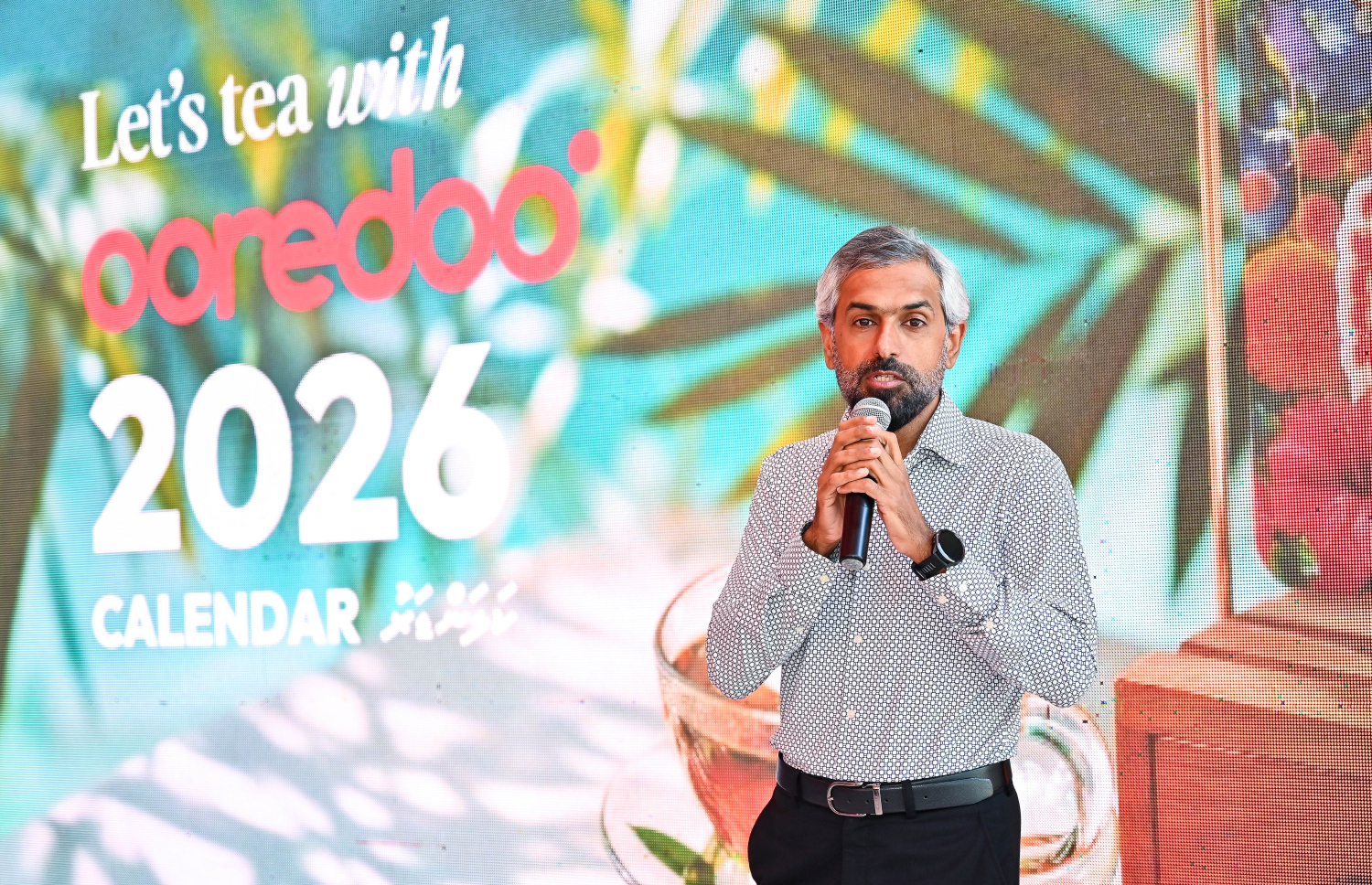 އުރީދޫގެ މެނޭޖިން ޑިރެކްޓަރު އަދި ސީއީއޯ ހާލިދު އަލް ހަމާދީ މިއަދު އޮތް ރަސްމިއްޔާތުގައި ވާހަކަ ދައްކަވަނީ. -- ފޮޓޯ: ފަޔާޒް މޫސާ | މިހާރު