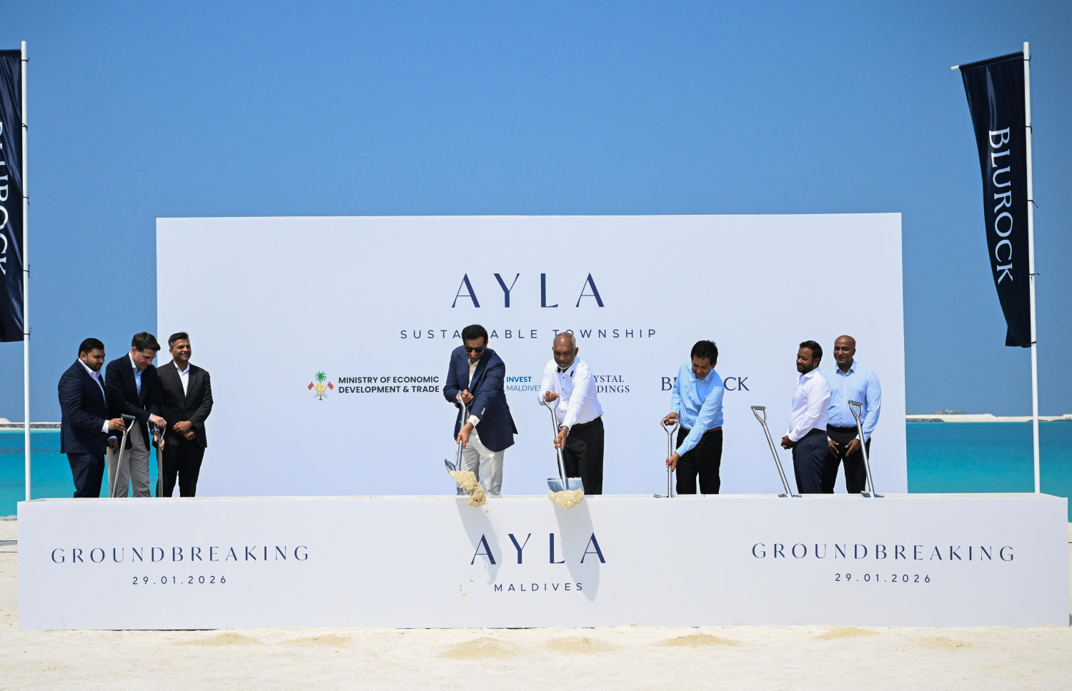 ސަސްޓެއިނަބުލް ޓައުުންޝިޕް "އައިލާ މޯލްޑިވްސް"ގެ އަމަލީ މަސައްކަތް ރައީސް ޑރ.މުހައްމަދު މުއިއްޒު މިއަދު ފަށްޓަވައިދެއްވަނީ. ފޮޓޯ: ރައީސް އޮފީސް