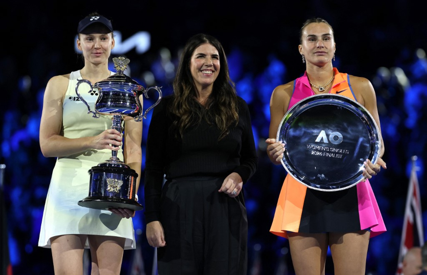 ސަބަލެންކާ (ކ) އަދި ރައިބަކީނާ (ވ).-- ފޮޓޯ: އޭއެފްޕީ