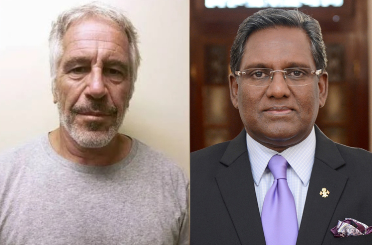 Epstein File: Kureege raees Waheed ah ethah thuhumatheh, Waheed ge baheh neiy