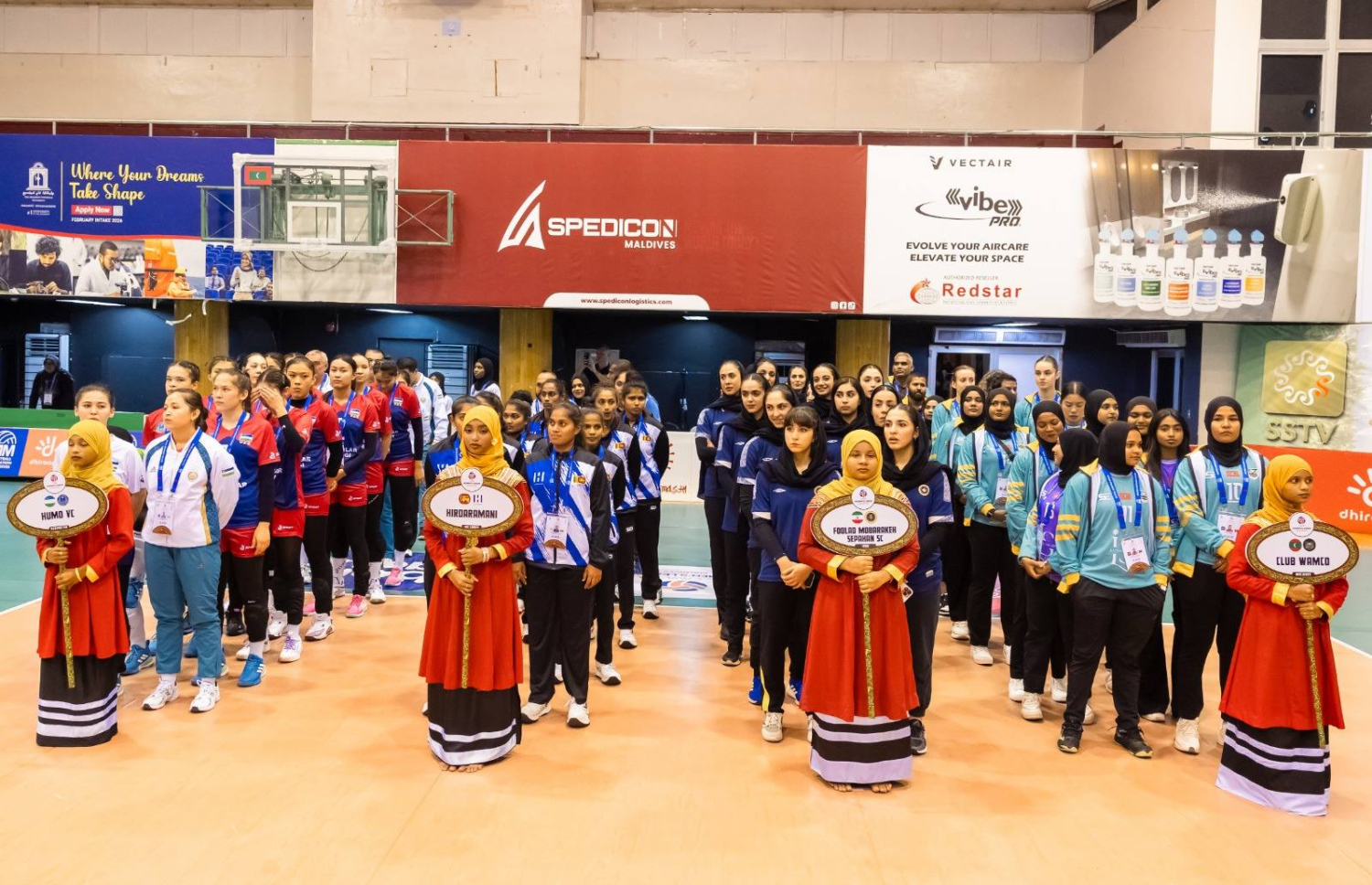 ކާވާ ވިމެންސް ލީގު ފެށުމުގެ ރަސްމިއްޔާތުގެ ތެރެއިން.-- ފޮޓޯ: ކާވާ