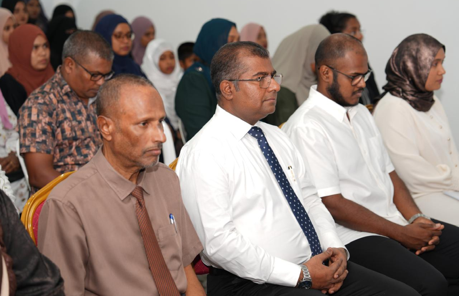 އެކްސެލް އިންޓަނޭޝަނަލް ސްކޫލްގެ ވާހަކަ ލިޔުމުގެ މުބާރާތުގެ ނަތީޖާ ފާޅުކުރުމަށް ބޭއްވިި ޖަލްސާ.