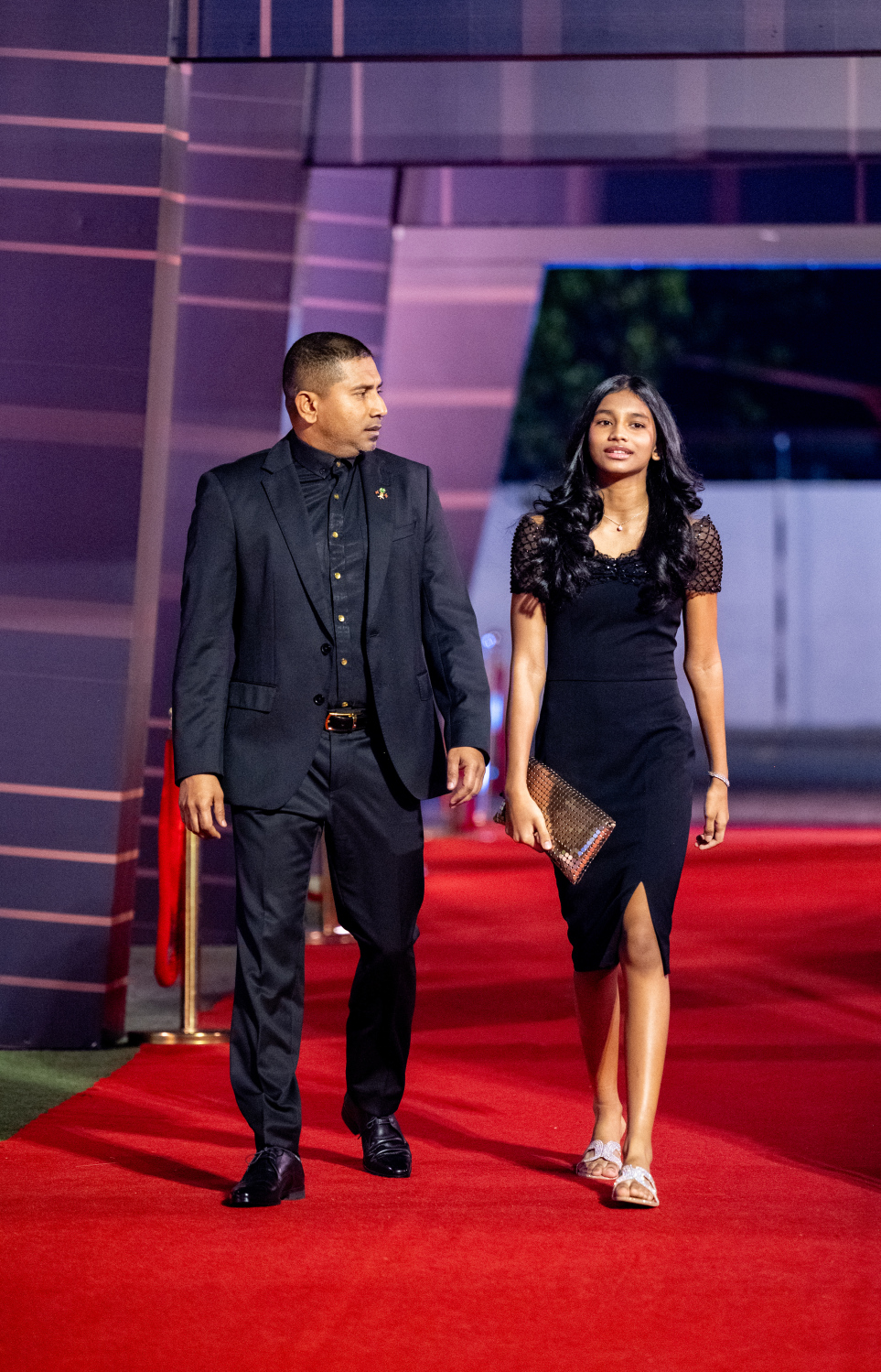 މޯލްޑިވްސް ސްޕޯޓްސް އެވޯޑްސް ހަފުލާގައި އެތުލީޓުން ބައިވެރިވަނީ .-- ފޮޓޯ: ނިޝާން އަލީ | މިހާރު