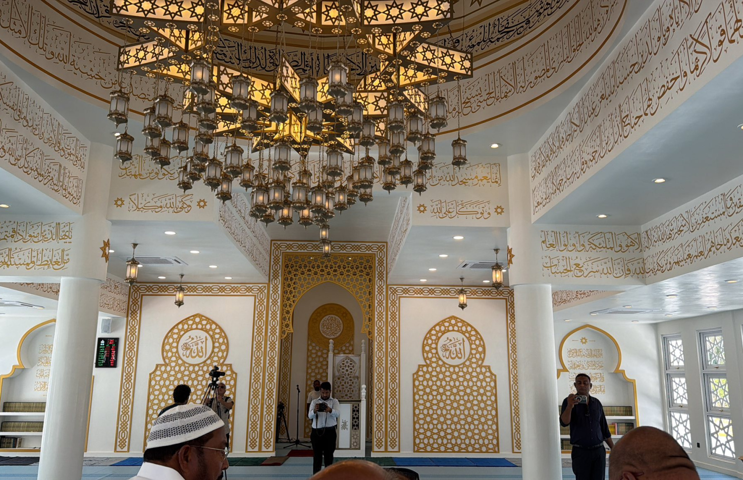 ގާސިމްގެ ހަރަދުގައި މާމިގިލީގައި އިމާރާތްކުރި މިސްކިތް.--- ފޮޓޯ: އިސްލާމިކް މިނިސްޓްރީ